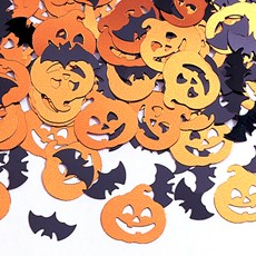 Bats & Pumpkin Confetti