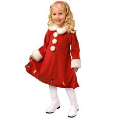 Little Miss Santa Child - Winter Holiday Classics Costume