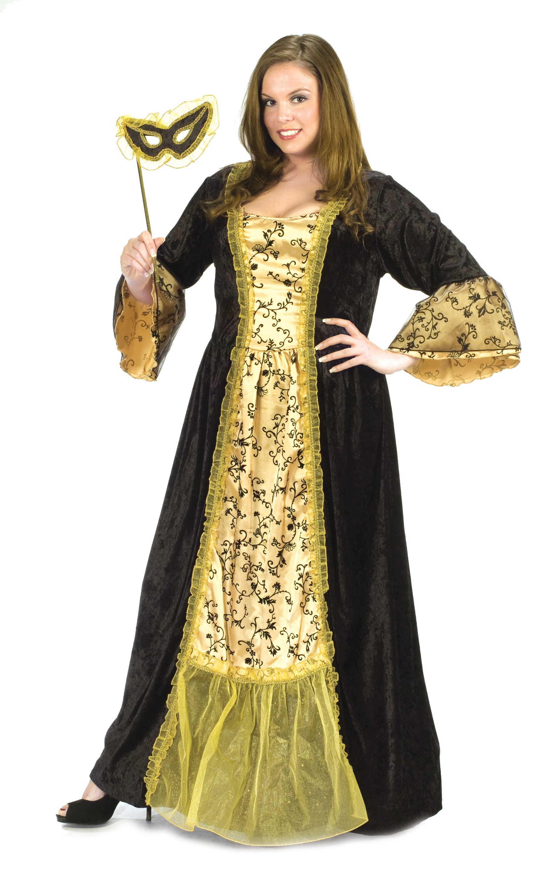 Masquerade Queen Adult Plus Costume