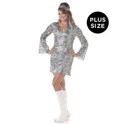 Disco Diva Adult Plus Costume
