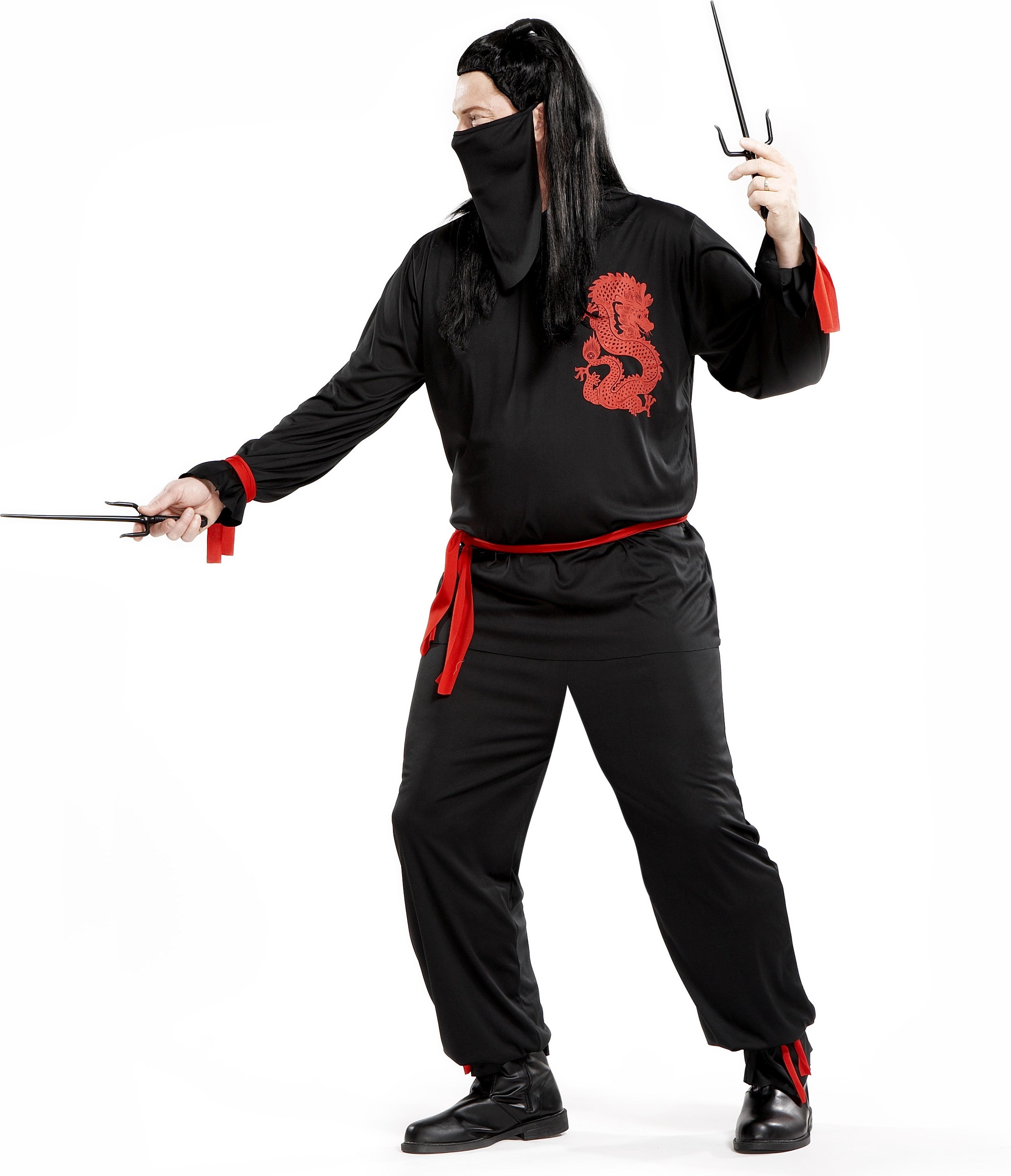 Ninja Adult Plus Costume