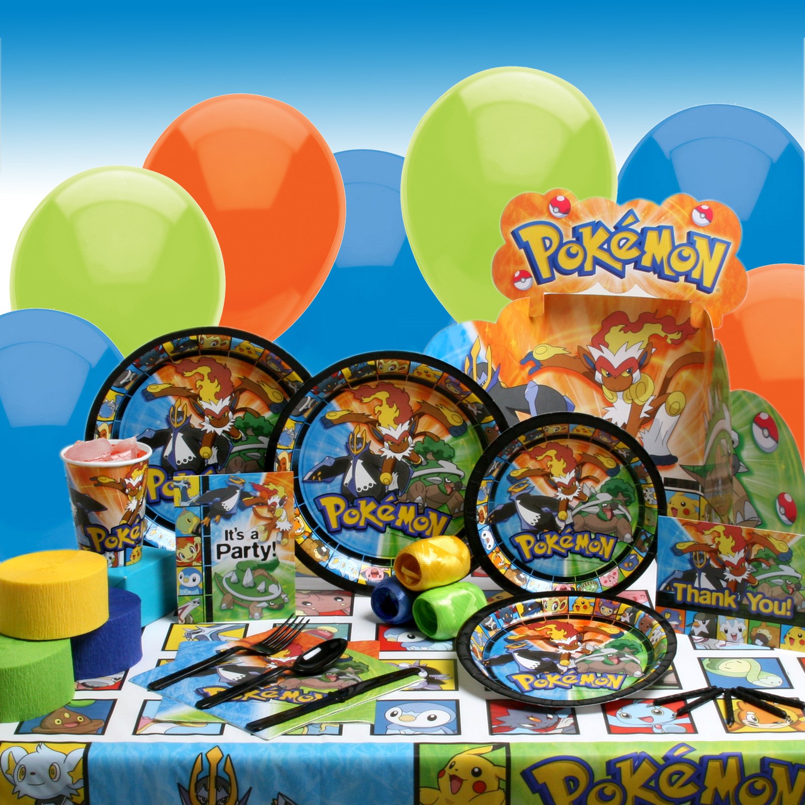 Pokemon Deluxe Party Kit