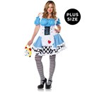 Miss Wonderland Plus Adult Costume