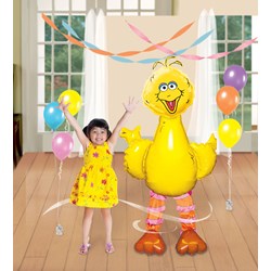 Big Bird Airwalker 62″ Jumbo Foil Balloon