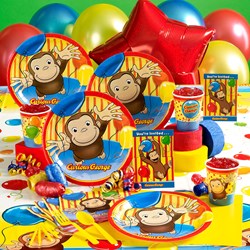 Curious George Deluxe Party Kit