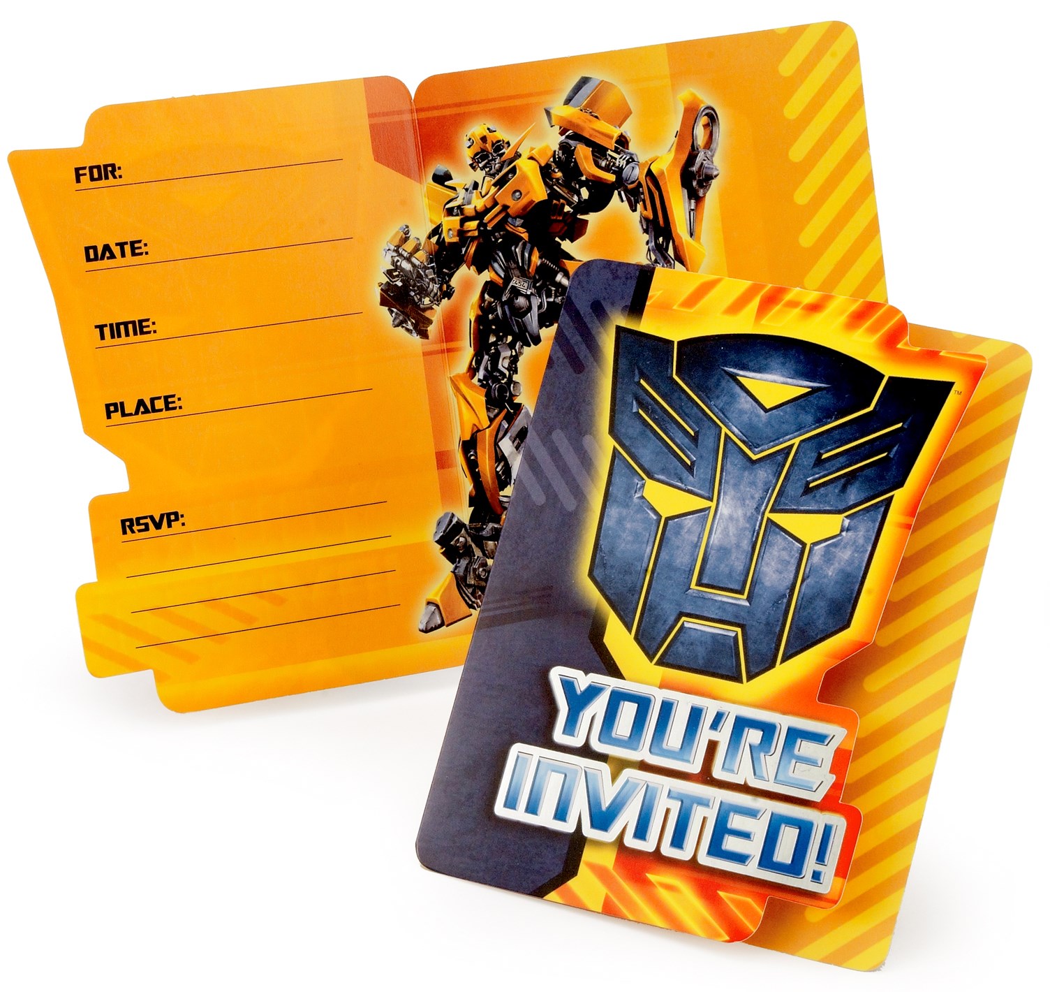 Transformers Revenge of the Fallen Invitations (8 count)
