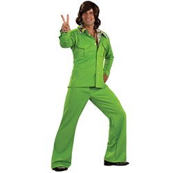 Leisure Suit Deluxe (Lime) Adult Costume