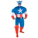 Captain America Inflatable Adult Costume