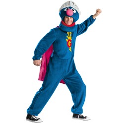 Super Grover Adult Costume