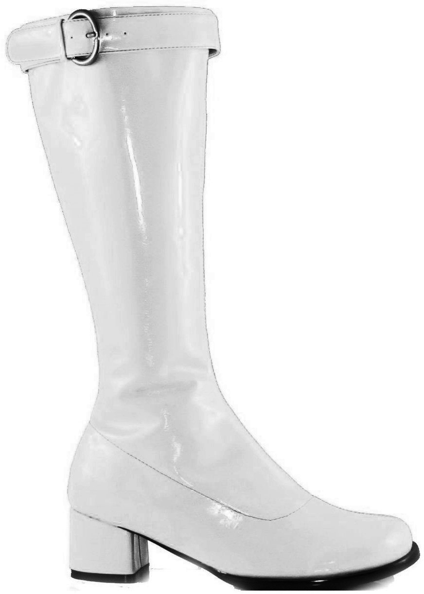Hippie (White) Adult Boots