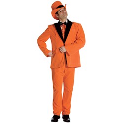 Orange Tuxedo Adult Costume