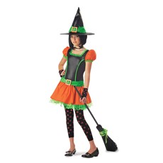 Sassy Pumpkin Witch Tween Costume
