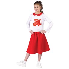 Grease Cheerleader Rydell Child Costume