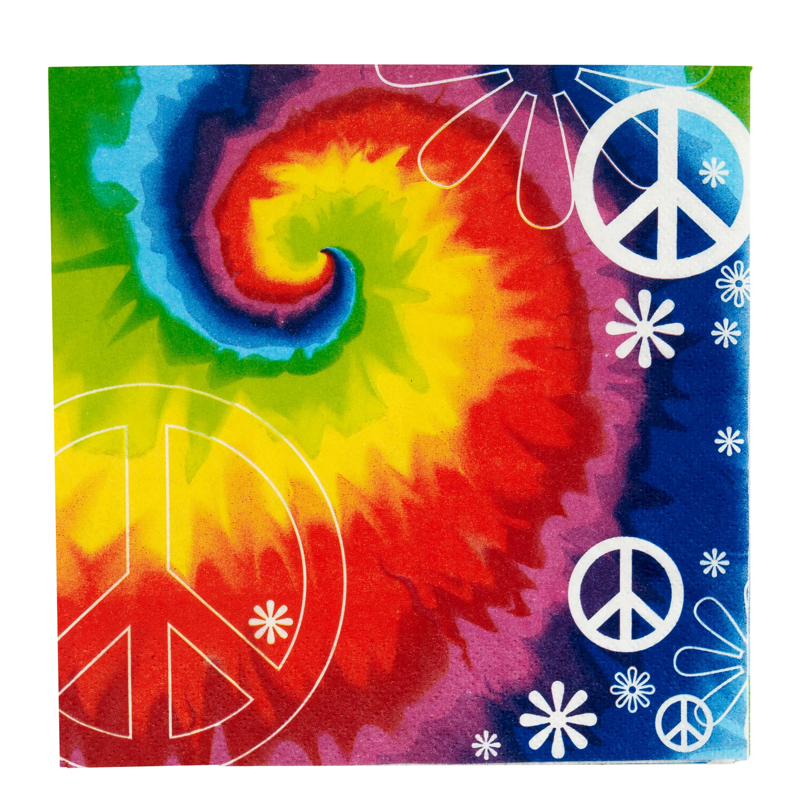 Tie Dye Fun Lunch Napkins (18 count)