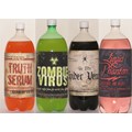 Halloween Soda Bottle Stickers (4 count)