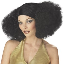 Disco Sensation (Black) Adult Wig