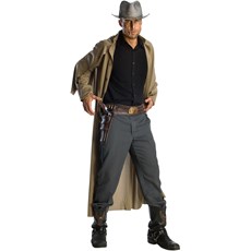 Jonah Hex Molded Vinyl Gun Belt With Attached Molded Weapons Adult