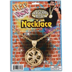 Hip Hop Spinning Necklace