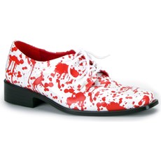 Blood Splatter Shoes Adult White