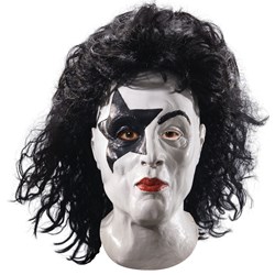 KISS – Starchild Latex Full Mask With Hair Adult