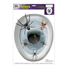 Spider Toilet Topper Peel 'N Place