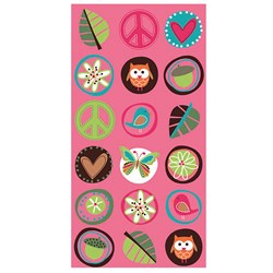 Hippie Chick Paper Treat Bags (8 count)
