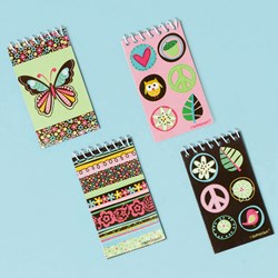 Hippie Chick Notepads Assorted (12 count)