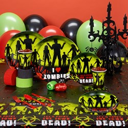 Beware Zombies Halloween Deluxe Party Kit