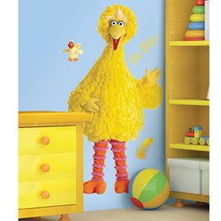 Big Bird Giant Peel and Stick Wall Decals