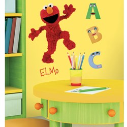 Elmo Giant Peel and Stick Wall Decals