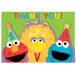 Sesame Street 1st – Thank You Cards (20 count)