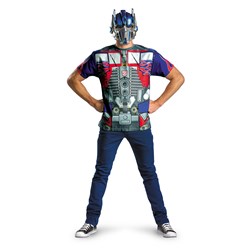 Transformers 3 Optimus Prime Costume - T-Shirt And Mask