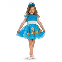 Sesame Street  Frilly Cookie Monster Toddler / Child Costume