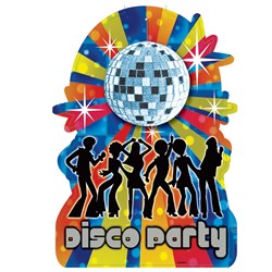 Disco Party Cutout