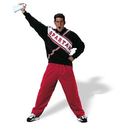 SNL Spartan Cheerleader Male Adult Costume