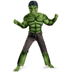 The Avengers Hulk Classic Muscle Chest Child Costume