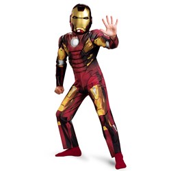 The Avengers Iron Man Mark VII Classic Muscle Chest Costume