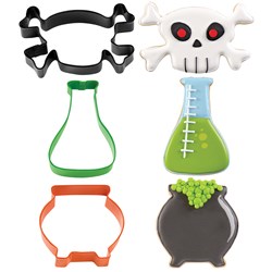 Mad Scientist Halloween Cookie Cutter Set