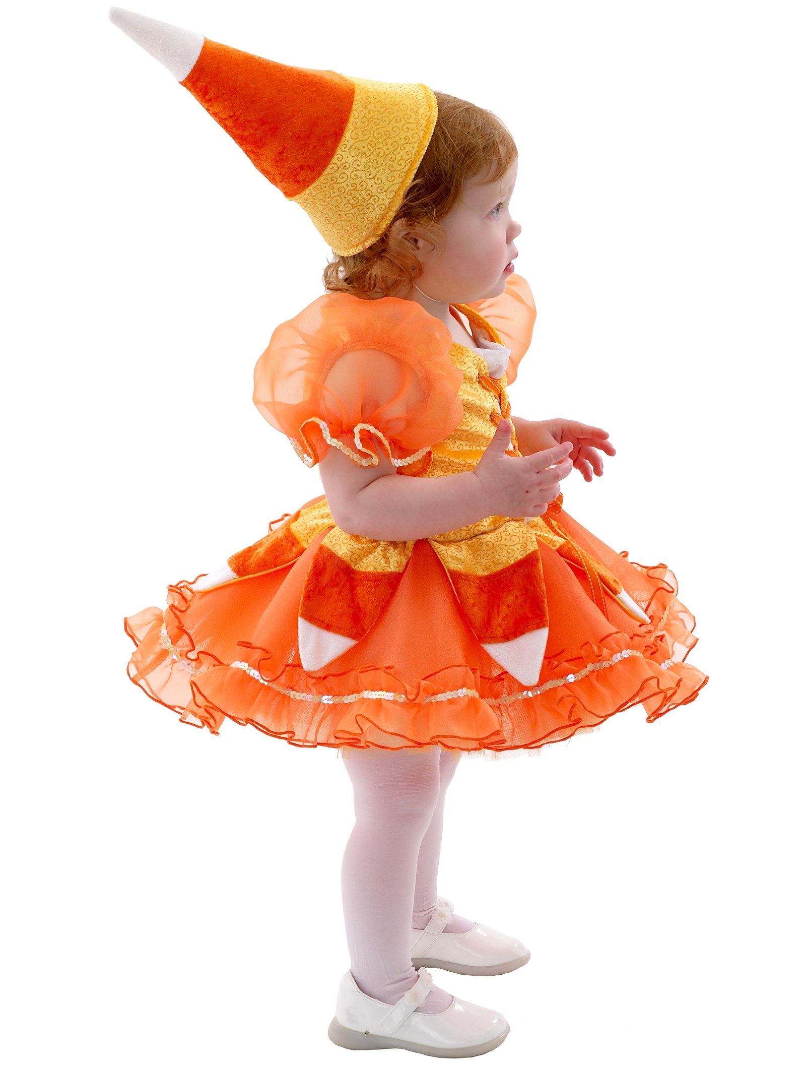 Alt. Image (1) - Candy Corn Princess Infant / Toddler Costume