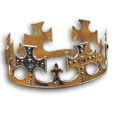 Plastic Jeweled Crown for the 2022 Costume season.