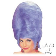 Beehive Wig, Blue