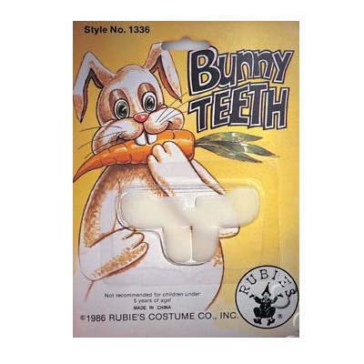 Bunny Teeth White for the 2022 Costume season.
