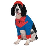 Spiderman Comic Pet Costume Medium