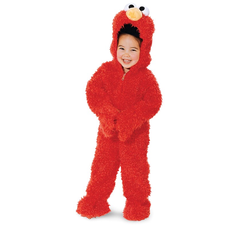 Sesame Street Elmo Plush Deluxe Toddler Costume for the 2022 Costume season.