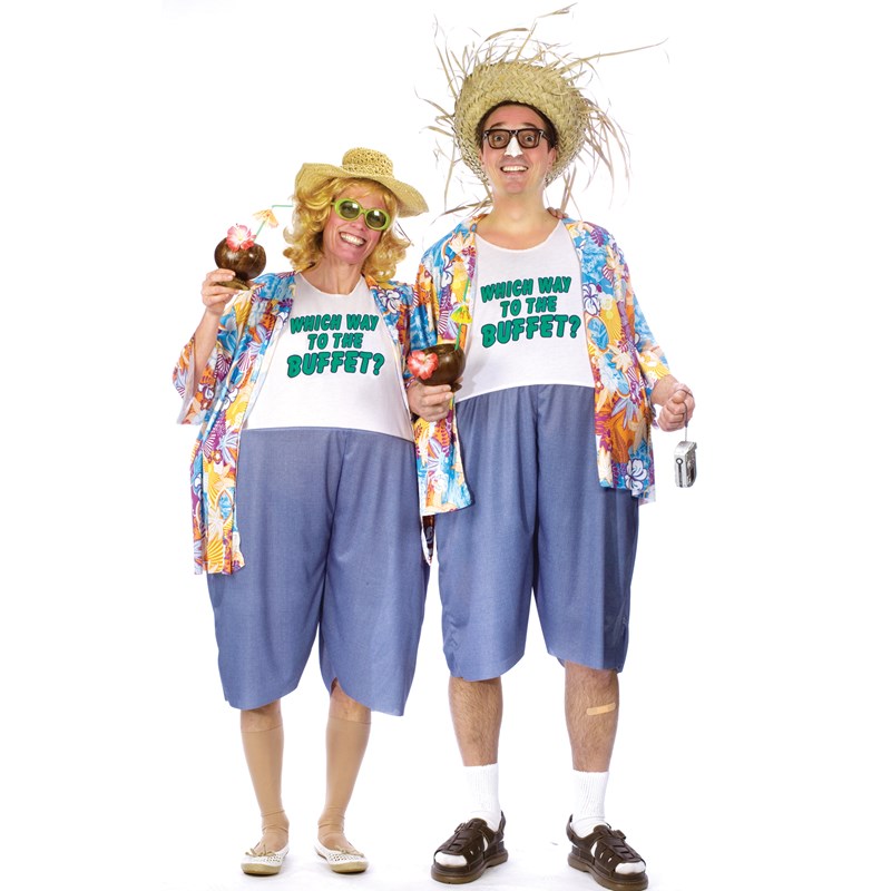 Tacky Traveler Adult Costume for the 2022 Costume season.