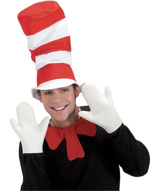 Dr. Seuss The Cat in the Hat Movie - The Cat in the Hat Mitts Adult