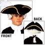 Colonial Hat w/Attached Wig
