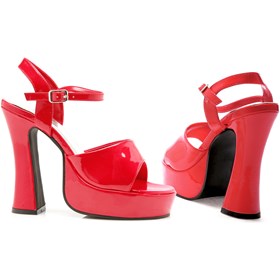 Lea Platform Shoes Red 8