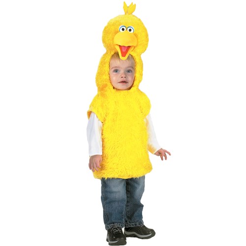 : Sesame Street Big Bird Plush Vest Deluxe Child, Sesame Street Big ...