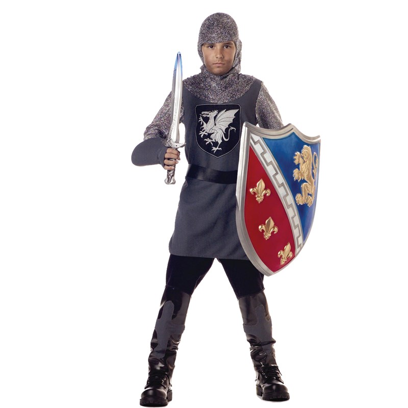 Valiant Knight Child Costume for the 2022 Costume season.